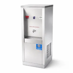 ตู้กดน้ำเย็นสแตนเลส MAXCOOL รุ่น MC-1P และ เครื่องทำน้ำเย็นสแตนเลส 1 ก๊อก