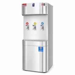 ตู้กดน้ำร้อน น้ำอุ่น น้ำเย็น สแตนเลส MAXCOOL มีเครื่องกรองในตัว รุ่น MCHF-3