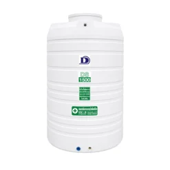 ถังเก็บน้ำ Duangsiri 1500 ลิตร รุ่น DS1500WH ถังน้ำ PE Food Grade สีขาว