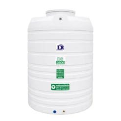 ถังเก็บน้ำ Duangsiri 2500 ลิตร รุ่น DS2500WH ถังน้ำ PE Food Grade สีขาว