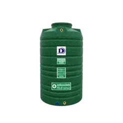 ถังเก็บน้ำ Duangsiri 330 ลิตร รุ่น GNDS330GR ทึบแสง กันตะไคร่ สีเขียวแกรนิต