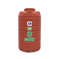 ถังเก็บน้ำ Duangsiri 500 ลิตร รุ่น GNDS500RE สีแดงแกรนิต ทึบแสง กันตะไคร่
