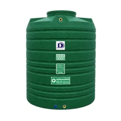 ถังเก็บน้ำ Duangsiri รุ่น GNDS8000GR สีแกรนิตเขียว ทึบแสง กันตะไคร่