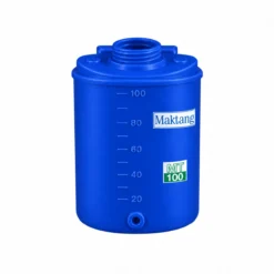 ถังเก็บน้ำ Maktang 100 ลิตร รุ่น MT100 ถังน้ำ PE Food Grade สีน้ำเงิน