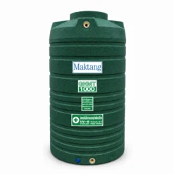 ถังเก็บน้ำ Maktang 1000 ลิตร รุ่น GNMT1000GR สีเขียว ลายแกรนิต ทึบแสง กันตะไคร่