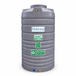 ถังเก็บน้ำ Maktang 1000 ลิตร รุ่น GNMT1000GY สีเทา ลายแกรนิต ทึบแสง กันตะไคร่