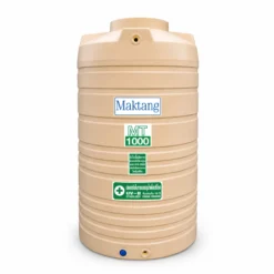 ถังเก็บน้ำ Maktang 1000 ลิตร สีครีมรุ่น MT1000CM ถังน้ำ PE Food Grade กัน UV