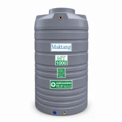 ถังเก็บน้ำ Maktang 1000 ลิตร สีเทารุ่น MT1000GY ถังน้ำ PE Food Grade กัน UV