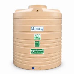 ถังเก็บน้ำ Maktang 10000 ลิตร สีครีมรุ่น MT10000CM ถังน้ำ PE Food Grade กัน UV