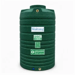ถังเก็บน้ำ Maktang 1500 ลิตร รุ่น GNMT1500GR สีเขียว ลายแกรนิต ทึบแสง กันตะไคร่