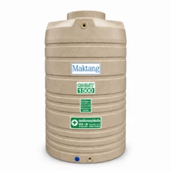 ถังเก็บน้ำ Maktang 1500 ลิตร รุ่น GNMT1500SA สีทราย ลายแกรนิต ทึบแสง กันตะไคร่