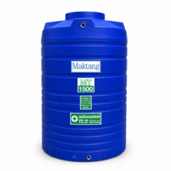 ถังเก็บน้ำ Maktang 1500 ลิตร สีน้ำเงิน รุ่น MT1500BL ถังน้ำ PE Food Grade กัน UV