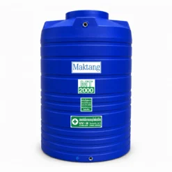 ถังเก็บน้ำ Maktang 2000 ลิตร สีน้ำเงิน รุ่น MT2000BL ถังน้ำ PE Food Grade กัน UV