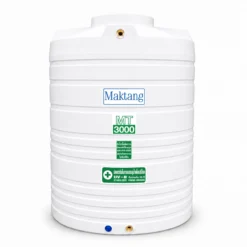 ถังเก็บน้ำ Maktang 3000 ลิตร สีขาว รุ่น MT3000WH ถังน้ำ PE Food Grade กัน UV