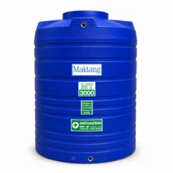 ถังเก็บน้ำ Maktang 3000 ลิตร สีน้ำเงิน รุ่น MT3000BL ถังน้ำ PE Food Grade กัน UV