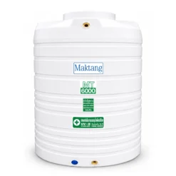 ถังเก็บน้ำ Maktang 6000 ลิตร สีขาว รุ่น MT6000WH ถังน้ำ PE Food Grade กัน UV