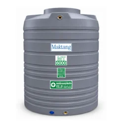 ถังเก็บน้ำ Maktang 6000 ลิตร สีเทารุ่น MT6000GY ถังน้ำ PE Food Grade กัน UV