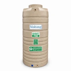 ถังเก็บน้ำ Maktang 750 ลิตร รุ่น GNMT750SA สีทราย ลายแกรนิต ทึบแสง กันตะไคร่
