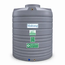 ถังเก็บน้ำ Maktang 8000 ลิตร สีเทารุ่น MT8000GY ถังน้ำ PE Food Grade กัน UV