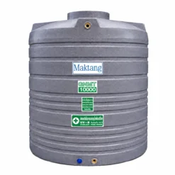 ถังเก็บน้ำ Maktang รุ่น GNMT10000GY สีเทา ลายแกรนิต ทึบแสง กันตะไคร่