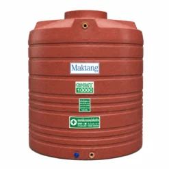 ถังเก็บน้ำ Maktang รุ่น GNMT10000RE สีแดง ลายแกรนิต ทึบแสง กันตะไคร่