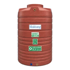 ถังเก็บน้ำ Maktang รุ่น GNMT1500RE สีแดง ลายแกรนิต ทึบแสง กันตะไคร่