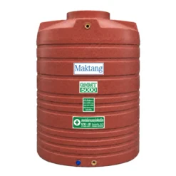ถังเก็บน้ำ Maktang รุ่น GNMT5000RE สีแดง ลายแกรนิต ทึบแสง กันตะไคร่