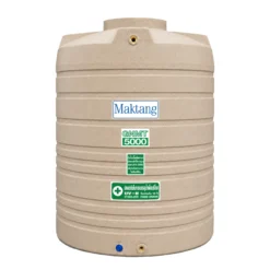 ถังเก็บน้ำ Maktang รุ่น GNMT5000SA สีทราย ลายแกรนิต ทึบแสง กันตะไคร่