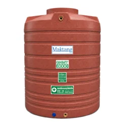 ถังเก็บน้ำ Maktang รุ่น GNMT8000RE สีแดง ลายแกรนิต ทึบแสง กันตะไคร่