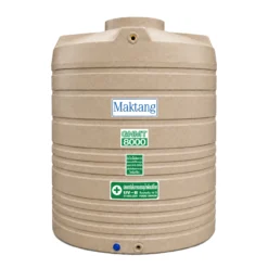 ถังเก็บน้ำ Maktang รุ่น GNMT8000SA สีทราย ลายแกรนิต ทึบแสง กันตะไคร่