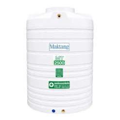 ถังเก็บน้ำ Maktang สีขาว รุ่น MT2500WH ถังน้ำ PE Food Grade กัน UV
