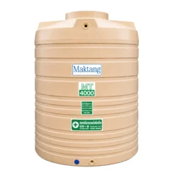 ถังเก็บน้ำ Maktang สีครีม รุ่น MT4000CM ถังน้ำ PE Food Grade กัน UV