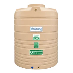 ถังเก็บน้ำ Maktang สีครีม รุ่น MT5000CM ถังน้ำ PE Food Grade กัน UV