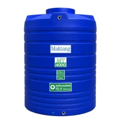 ถังเก็บน้ำ Maktang สีน้ำเงิน รุ่น MT4000BL ถังน้ำ PE Food Grade กัน UV