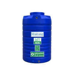 ถังเก็บน้ำ Maktang สีน้ำเงิน รุ่น MT600BL ถังน้ำ PE Food Grade กัน UV