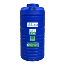ถังเก็บน้ำ Maktang สีน้ำเงิน รุ่น MT750BL ถังน้ำ PE Food Grade กัน UV