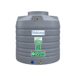 ถังเก็บน้ำ Maktang สีเทา รุ่น MT1000shortGY ถังน้ำ PE Food Grade กัน UV