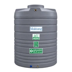 ถังเก็บน้ำ Maktang สีเทา รุ่น MT4000GY ถังน้ำ PE Food Grade กัน UV