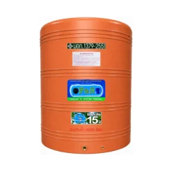ถังเก็บน้ำ P&S 5000 ลิตร รุ่น PS5000 ถังน้ำ PE Food Grade สีน้ำตาล