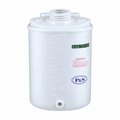 ถังเก็บน้ำ P&S รุ่น PS200 ถังน้ำ PE Food Grade สีขาว