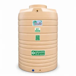 ถังเก็บน้ำ-SAFE-WT2000-สีครีม-Food-Grade-พร้อมคุณสมบัติป้องกันแสง-UV