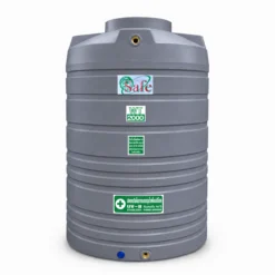 ถังเก็บน้ำ-SAFE-WT2000-สีเทา-Food-Grade-พร้อมคุณสมบัติป้องกันแสง-UV
