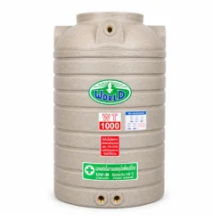 ถังเก็บน้ำ-WORLD-GN-1000WD-สีทรายลายแกรนิต-ตัวถังทึบแสงป้องกันตะไคร่