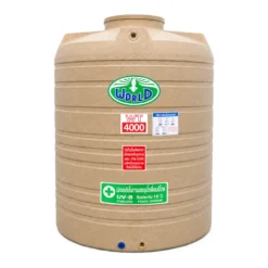 ถังเก็บน้ำ-WORLD-GN-4000WD-สีทรายลายแกรนิต-ตัวถังทึบแสงป้องกันตะไคร่