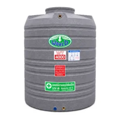 ถังเก็บน้ำ-WORLD-GN-4000WD-สีเทาลายแกรนิต-ตัวถังทึบแสงป้องกันตะไคร่