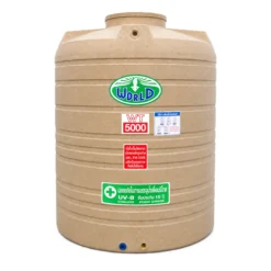 ถังเก็บน้ำ-WORLD-GN-5000WD-สีทรายลายแกรนิต-ตัวถังทึบแสงป้องกันตะไคร่