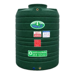 ถังเก็บน้ำ-WORLD-GN-5000WD-สีเขียวลายแกรนิต-ตัวถังทึบแสงป้องกันตะไคร่