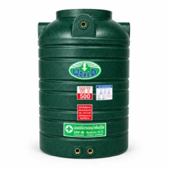 ถังเก็บน้ำ-WORLD-GN-500WD-500-ลิตร-สีเขียวลายแกรนิต-ตัวถังทึบแสงป้องกันตะไคร่