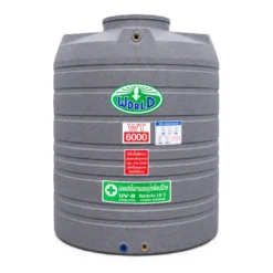 ถังเก็บน้ำ-WORLD-GN-6000WD-สีเทาลายแกรนิต-ตัวถังทึบแสงป้องกันตะไคร่