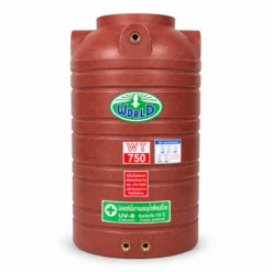 ถังเก็บน้ำ-WORLD-GN-750WD-สีแดงลายแกรนิต-ตัวถังทึบแสงป้องกันตะไคร่